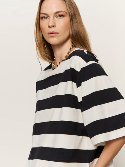 Sanctuary Clothing Premium - BELLE TEE CHALK AND BLACK