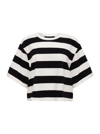 Sanctuary Clothing Premium - BELLE TEE CHALK AND BLACK