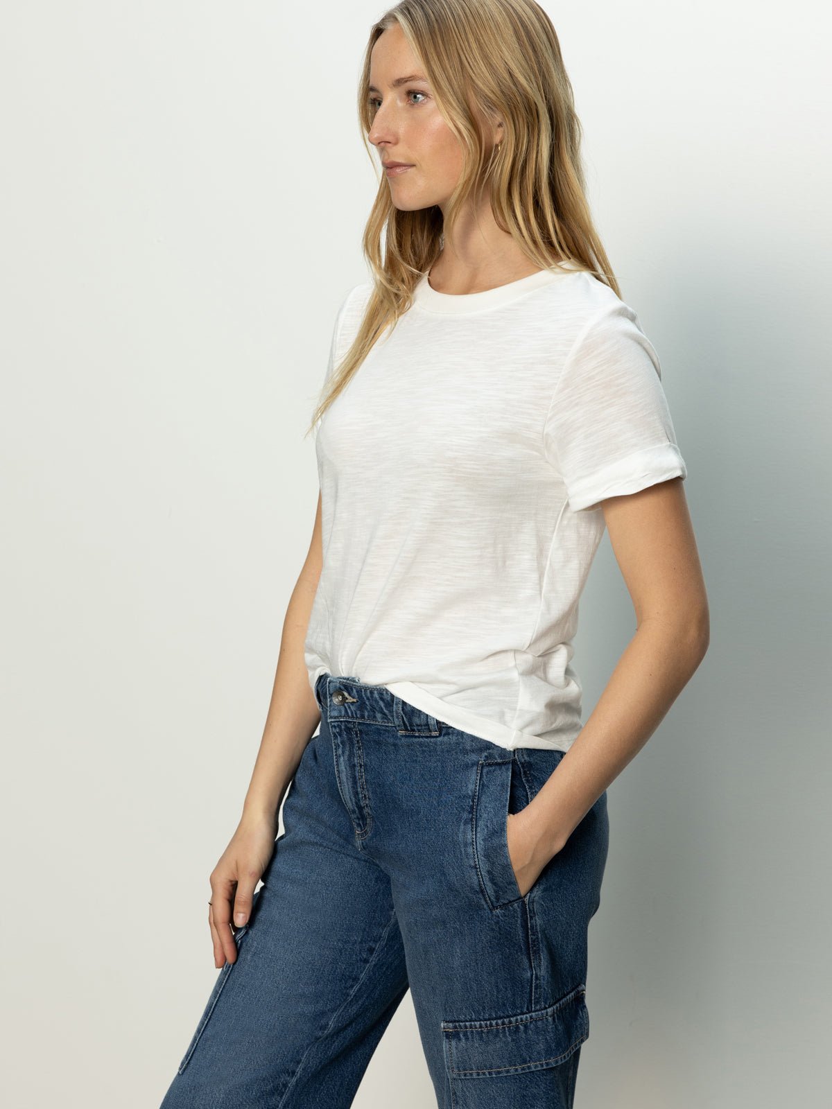 Sanctuary Clothing Value - Perfect Tee Remix White
