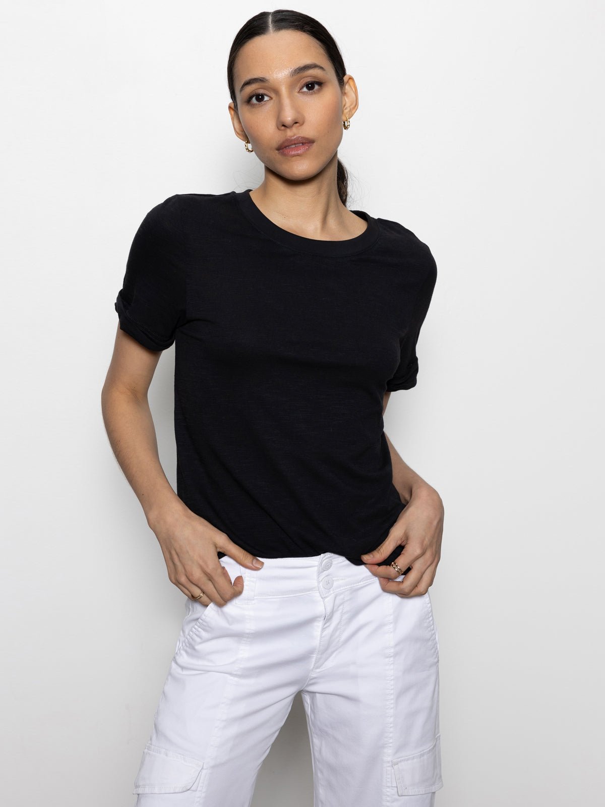 Sanctuary Clothing Best Seller - Perfect Tee Remix Black