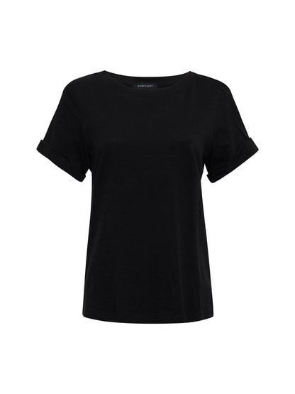 Sanctuary Clothing Best Seller - Perfect Tee Remix Black