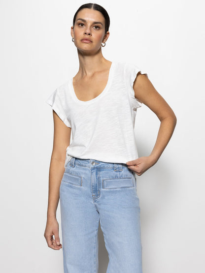 Sanctuary Clothing Customer Favorite - West Side Tee White