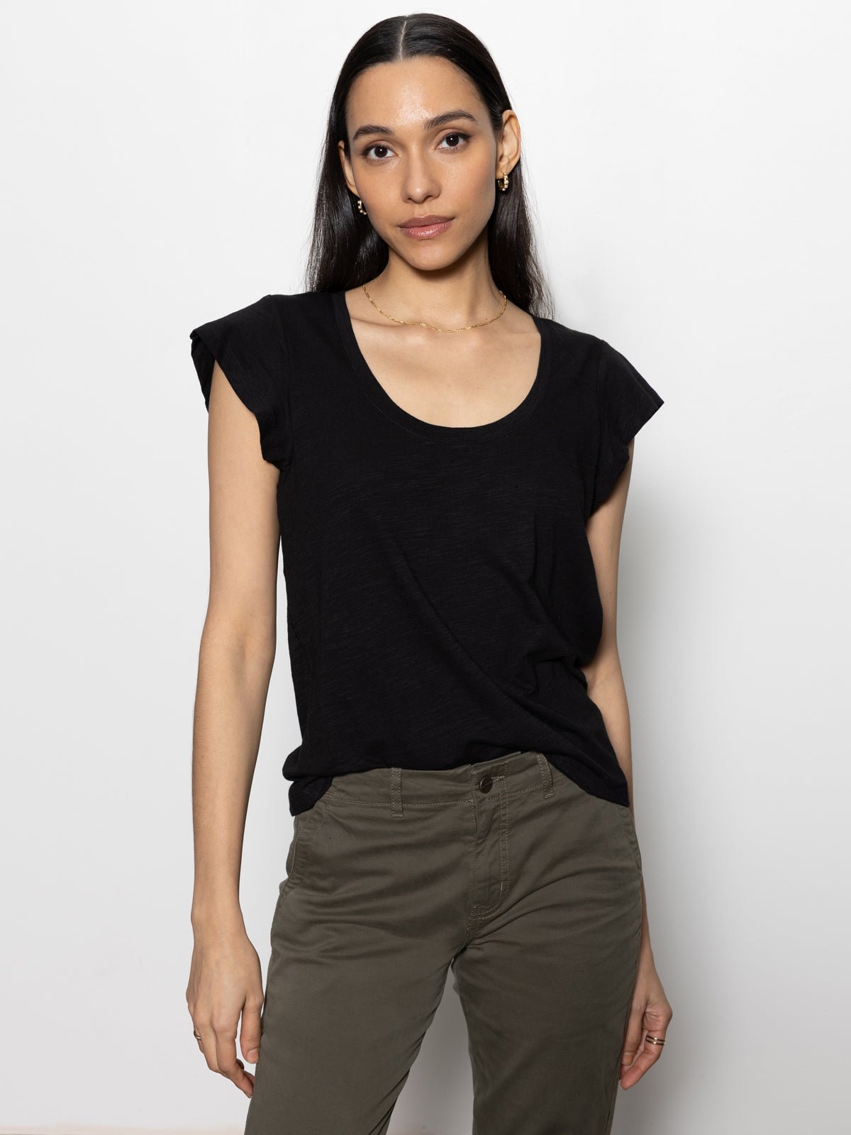Sanctuary Clothing Essential - West Side Tee Black