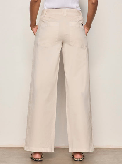 Sanctuary Clothing Essential - SOFT POLISHED WIDE LEG SUMMER SAND