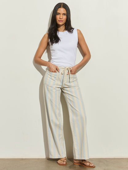 Sanctuary Clothing Special Offer - KEEPSAKE PANT BLUE AURA/SUMMER SAND