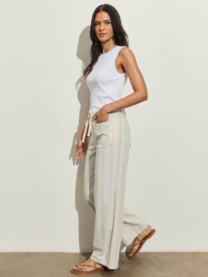 Sanctuary Clothing Special Offer - KEEPSAKE PANT BLUE AURA/SUMMER SAND