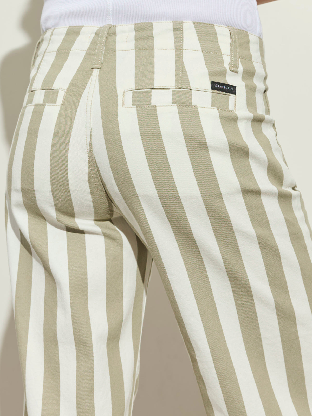 Sanctuary Clothing Latest - KEEPSAKE PANT OLIVE TREE/CHALK