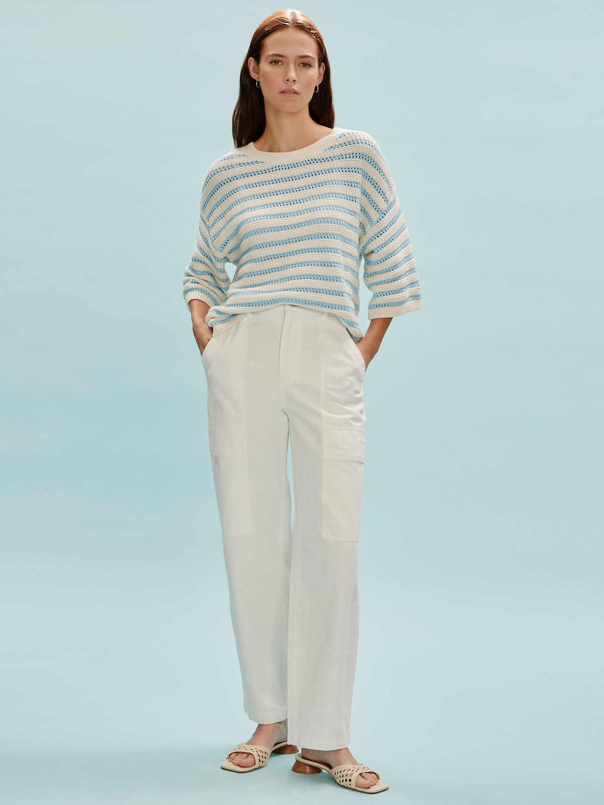 Sanctuary Clothing Discount - BOYFRIEND UTILITY PANT WHITE
