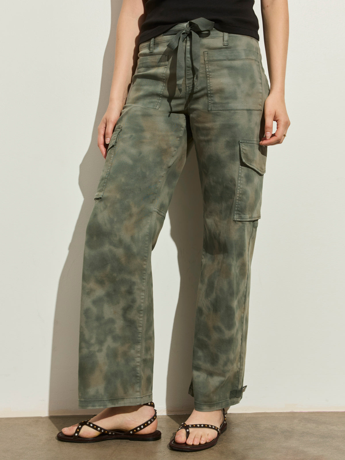 Sanctuary Clothing Best Seller - SCOUT CARGO PANT ECHO GREEN