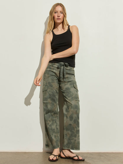 Sanctuary Clothing Best Seller - SCOUT CARGO PANT ECHO GREEN