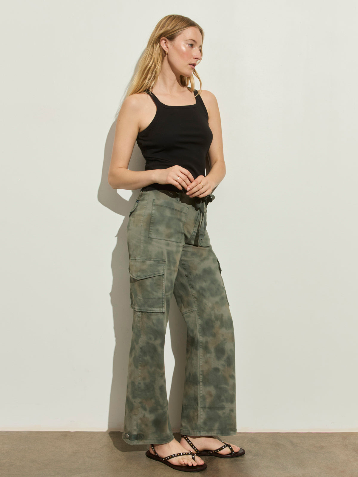 Sanctuary Clothing Best Seller - SCOUT CARGO PANT ECHO GREEN