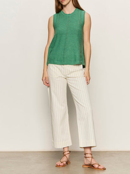 Sanctuary Clothing Featured - The Marine Jean Bleached White Pinstripe Petite Sizing