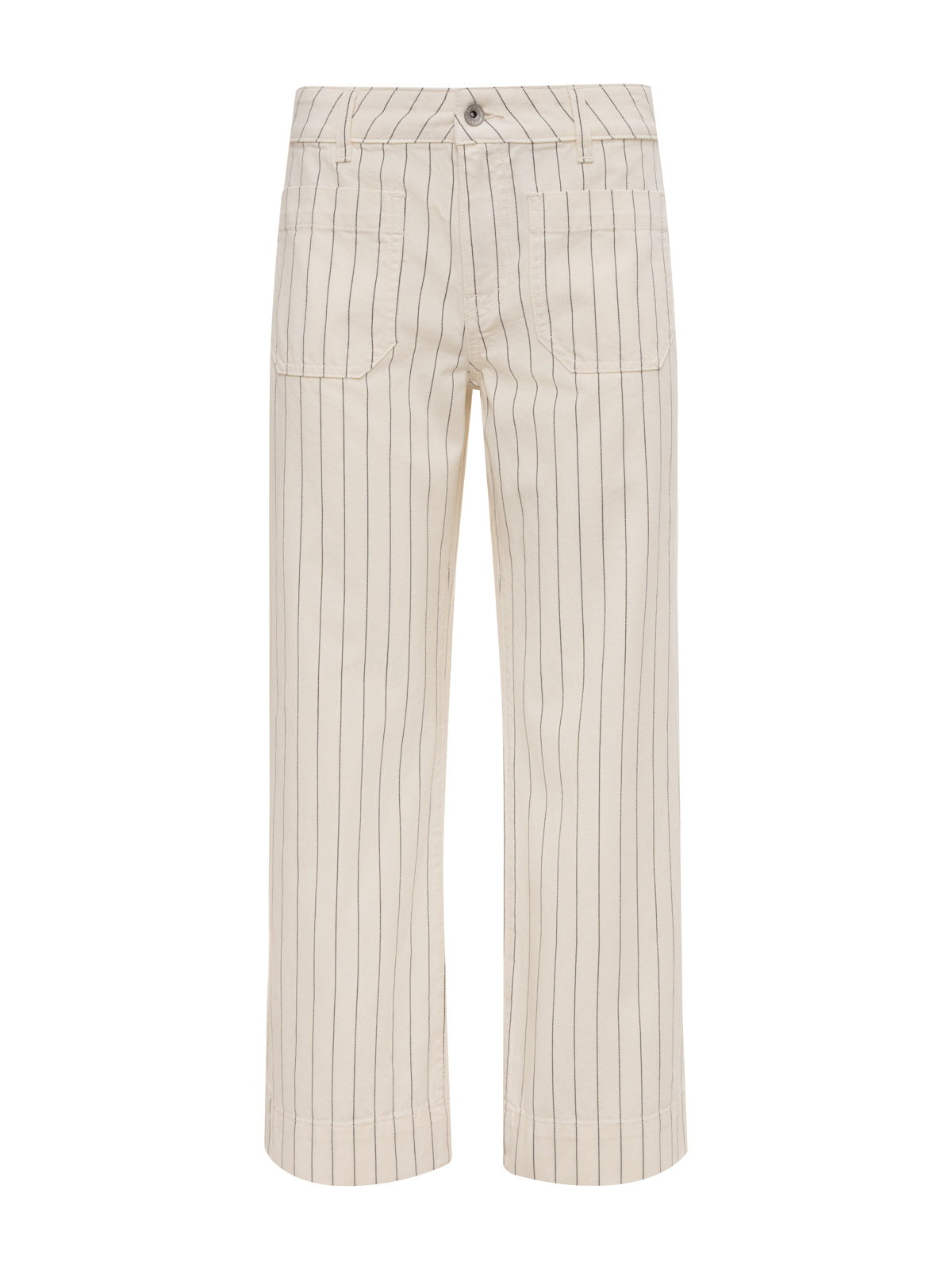 Sanctuary Clothing Featured - The Marine Jean Bleached White Pinstripe Petite Sizing