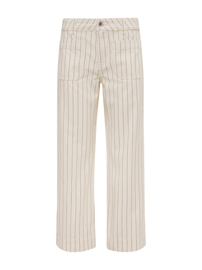 Sanctuary Clothing Featured - The Marine Jean Bleached White Pinstripe Petite Sizing