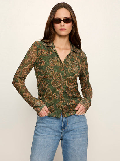 Sanctuary Clothing Everyday - Juno Button Front Top Decoratif