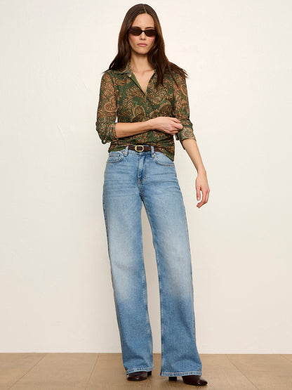 Sanctuary Clothing Everyday - Juno Button Front Top Decoratif