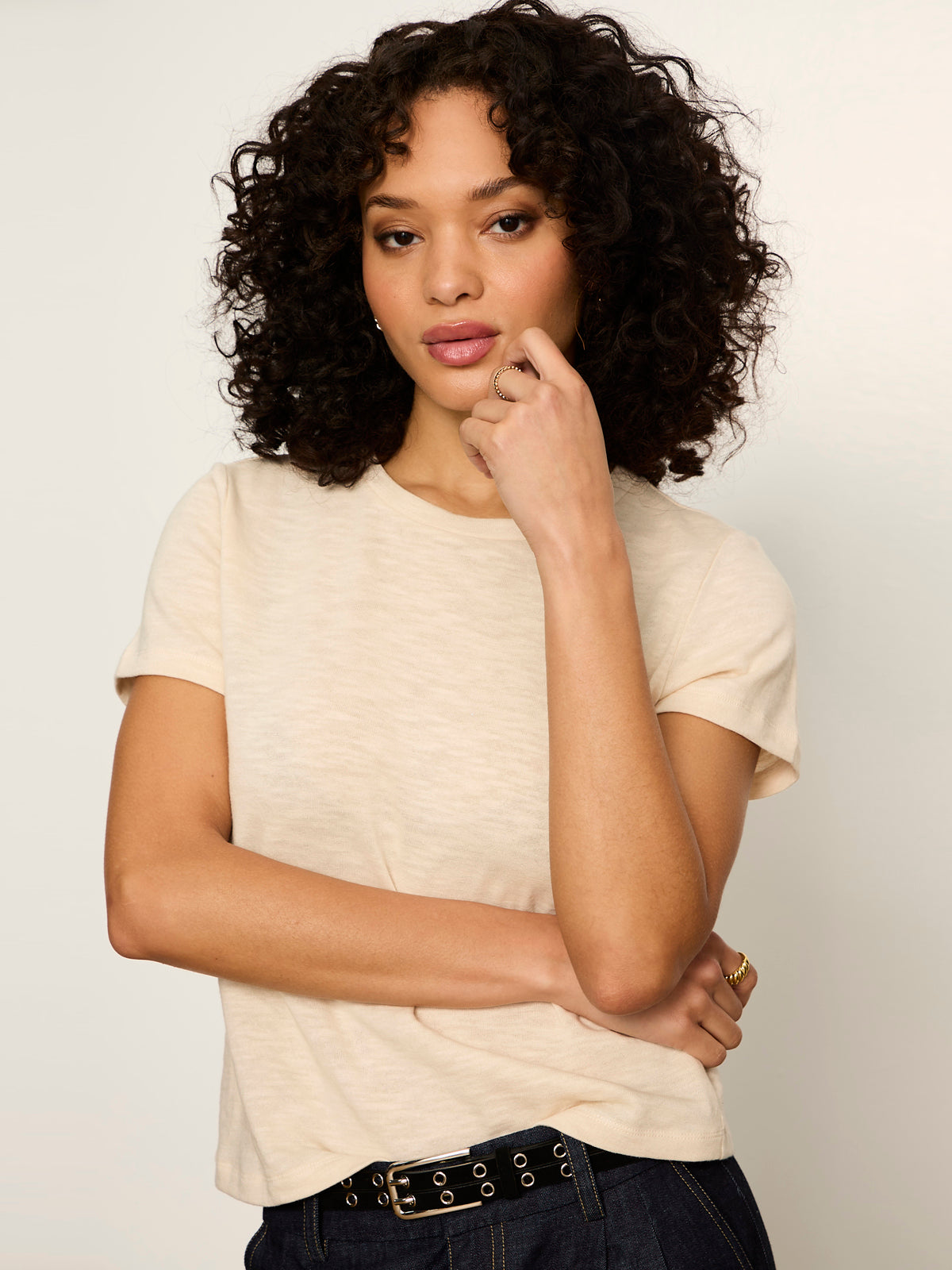 Sanctuary Clothing Top Pick - Icon Tee Wax Paper
