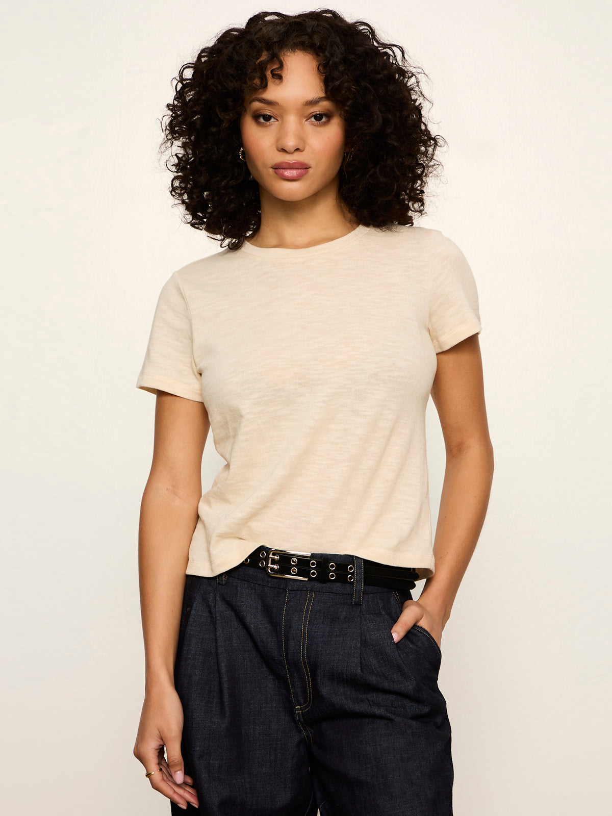 Sanctuary Clothing Top Pick - Icon Tee Wax Paper