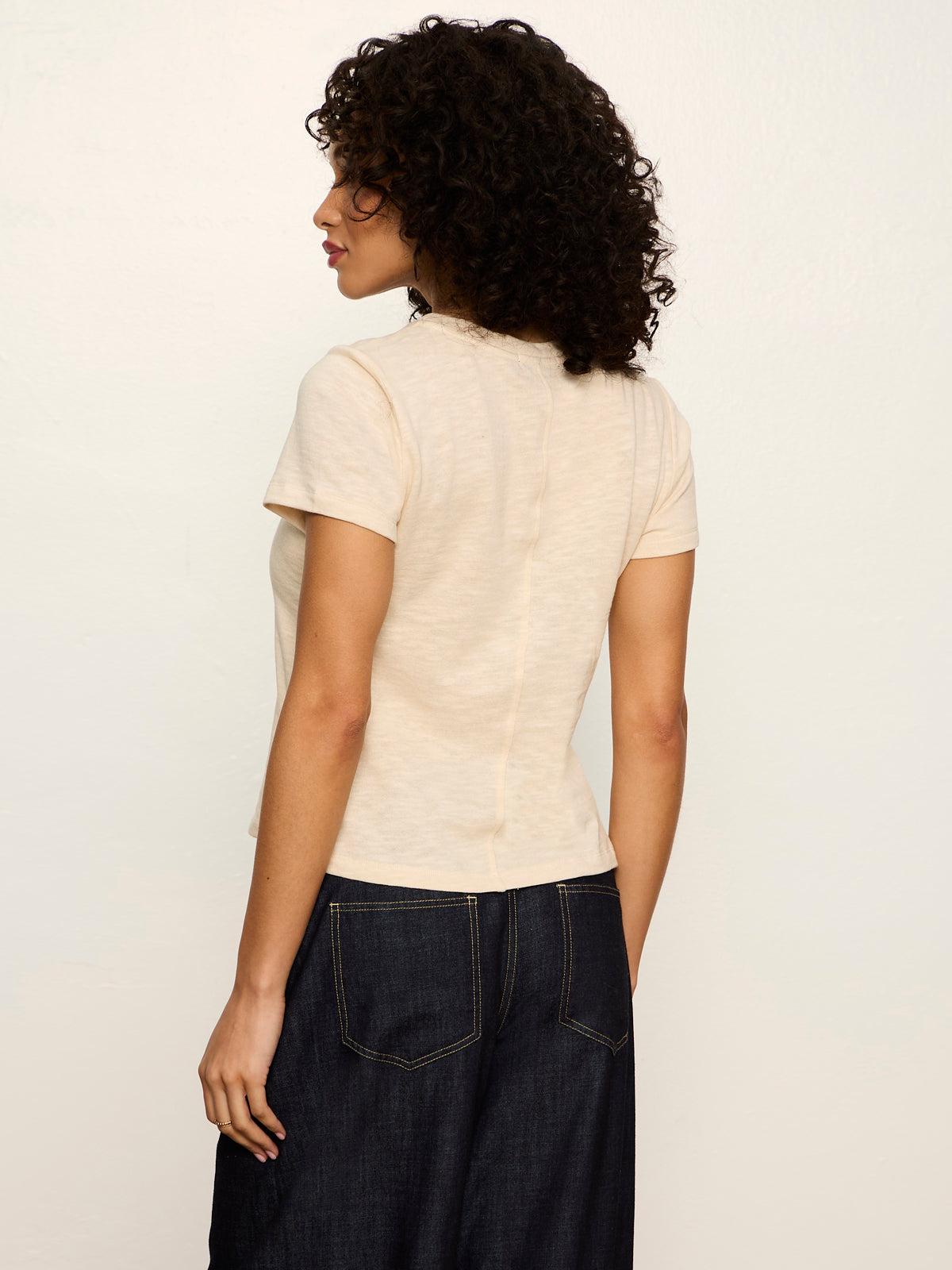 Sanctuary Clothing Top Pick - Icon Tee Wax Paper