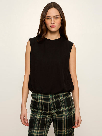 Sanctuary Clothing Discount - Quinn Bubble Shell Black