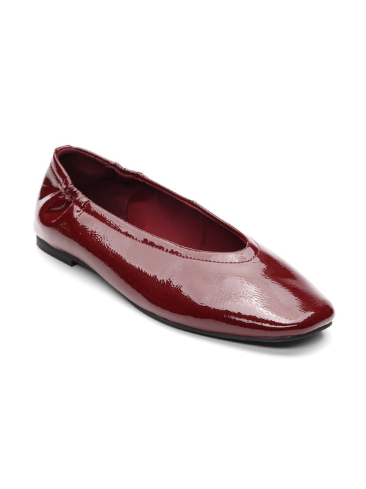 Sanctuary Clothing Classic - Gigi Ballet Flat Black Wine