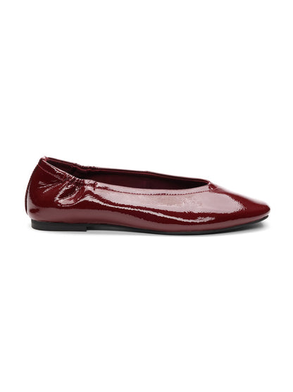 Sanctuary Clothing Classic - Gigi Ballet Flat Black Wine