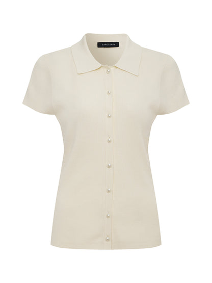 Sanctuary Clothing Customer Favorite - LOVER GIRL RIBBED SWEATER COLLAGEN