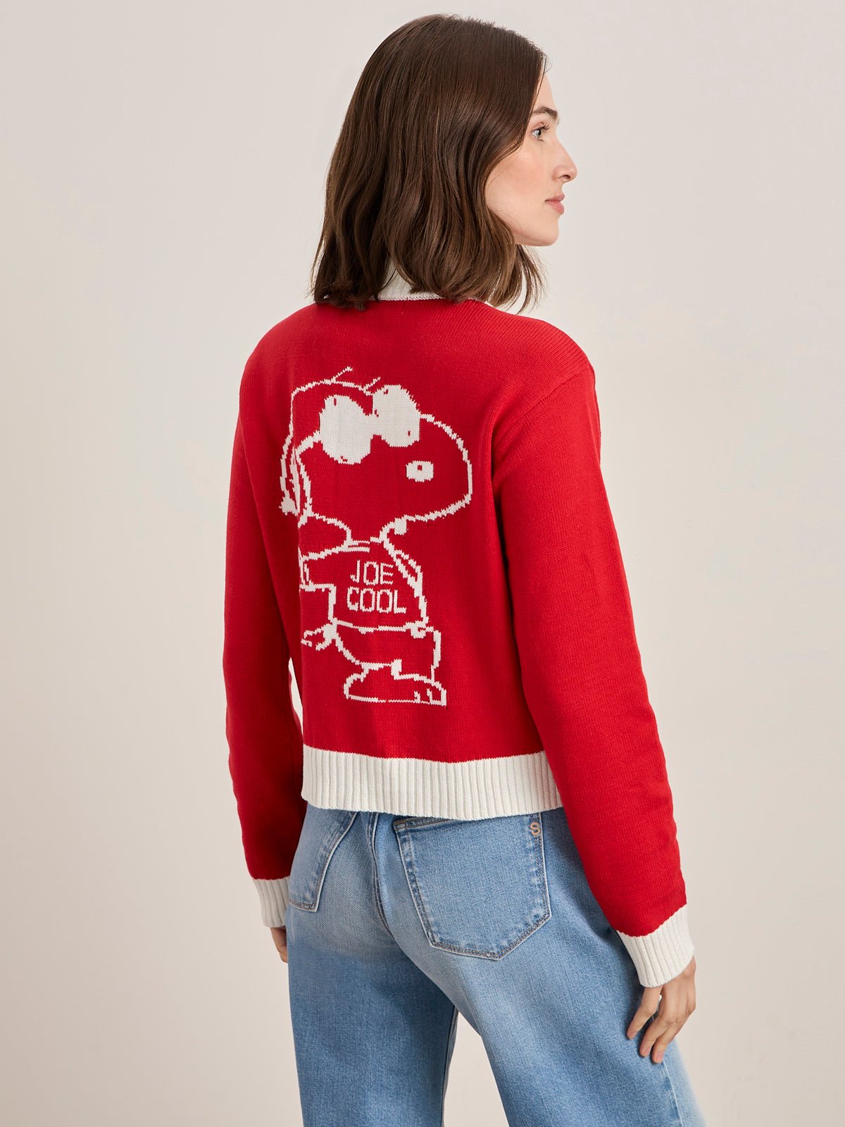 Sanctuary Clothing Recommended - JOE COOL ZIP UP SWEATER CHERRY LACQUER