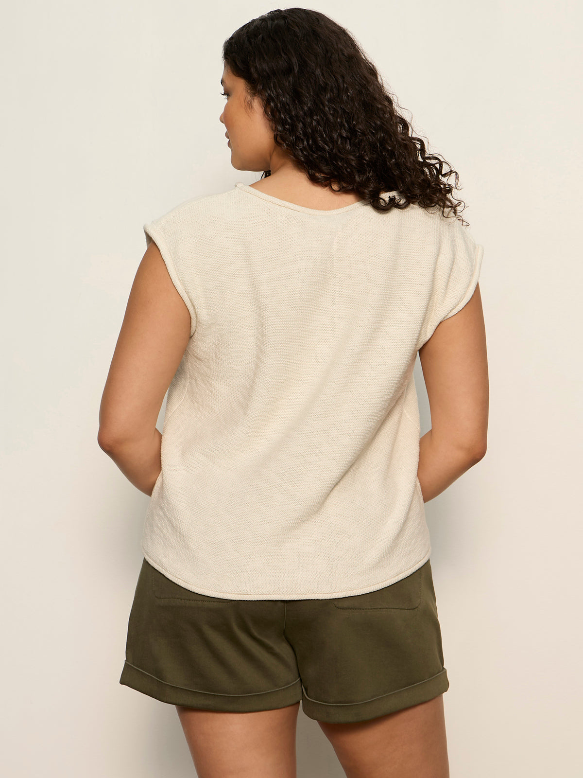 Sanctuary Clothing Essential - Easy Sweater Tee Collagen Extended Sizing