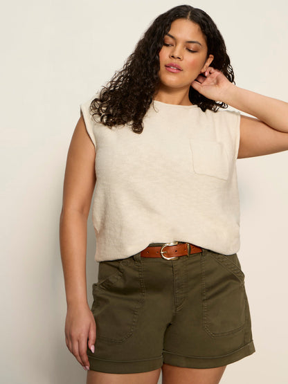Sanctuary Clothing Essential - Easy Sweater Tee Collagen Extended Sizing