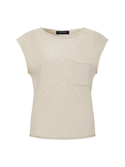 Sanctuary Clothing Essential - Easy Sweater Tee Collagen Extended Sizing