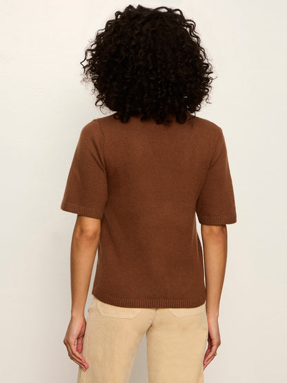 Sanctuary Clothing Premium - Perfect Sweater Tee Cocoa Powder