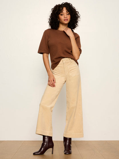 Sanctuary Clothing Premium - Perfect Sweater Tee Cocoa Powder
