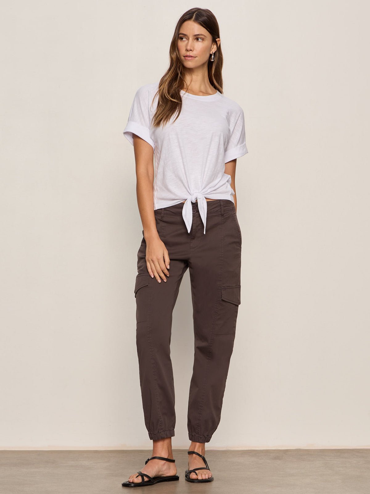 Sanctuary Clothing Hot Sale - ALL DAY TIE TEE WHITE