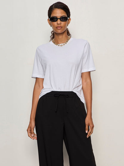 Sanctuary Clothing Special Offer - TUCK IT UNDER TEE WHITE