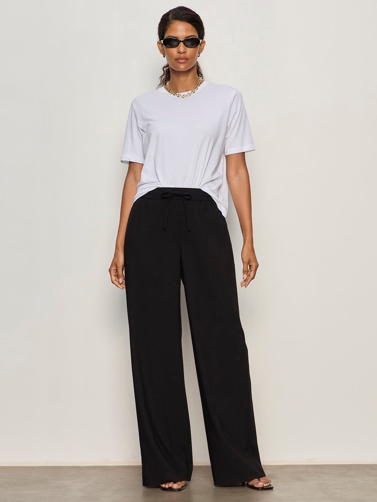 Sanctuary Clothing Special Offer - TUCK IT UNDER TEE WHITE