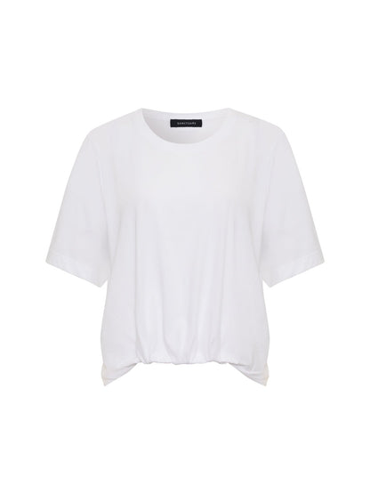 Sanctuary Clothing Special Offer - TUCK IT UNDER TEE WHITE