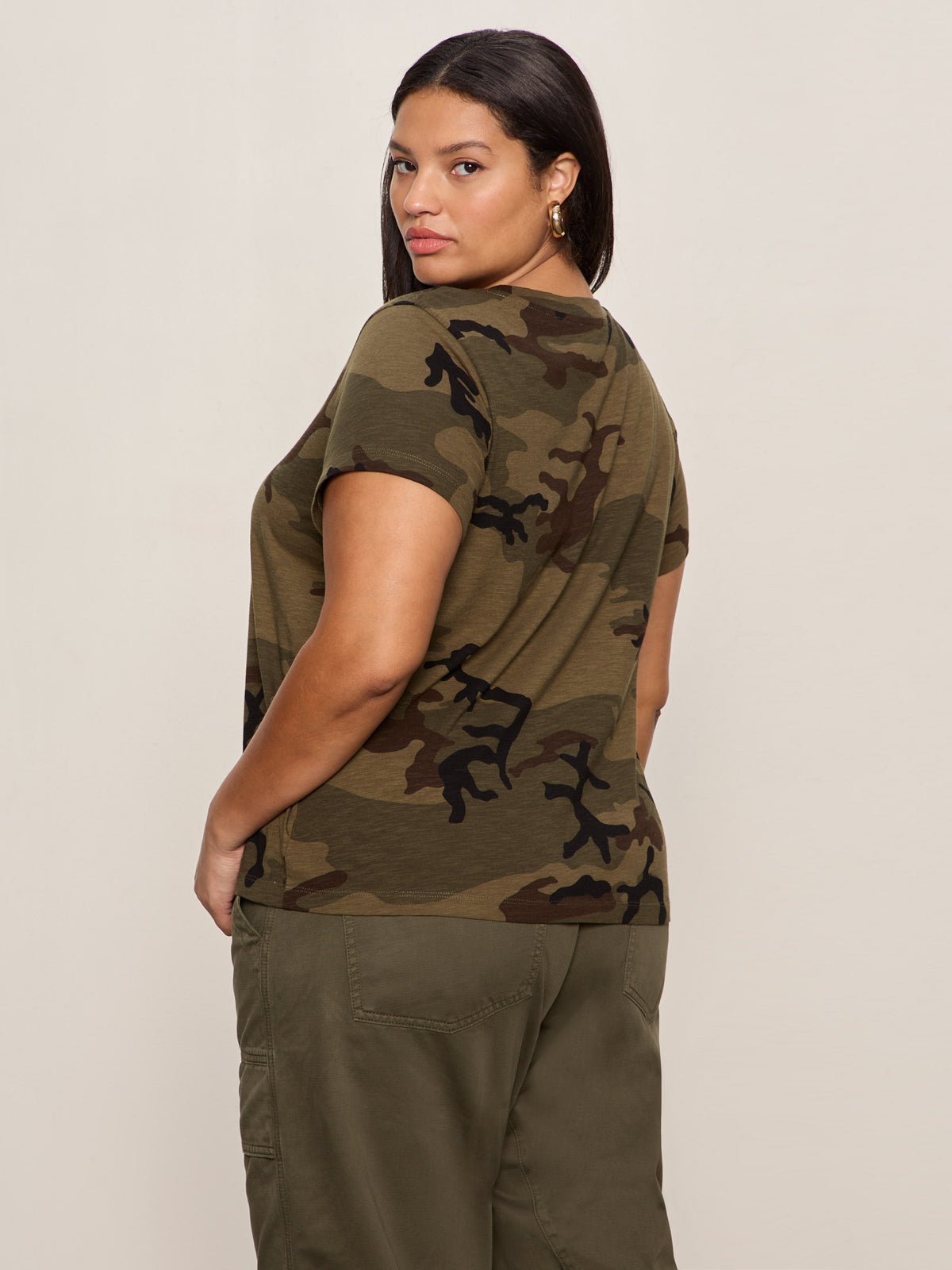 Sanctuary Clothing Value - THE PERFECT TEE HIKER CAMO