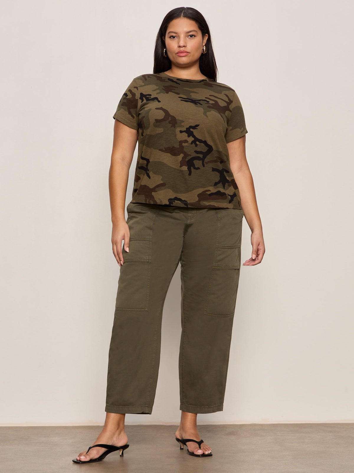 Sanctuary Clothing Value - THE PERFECT TEE HIKER CAMO
