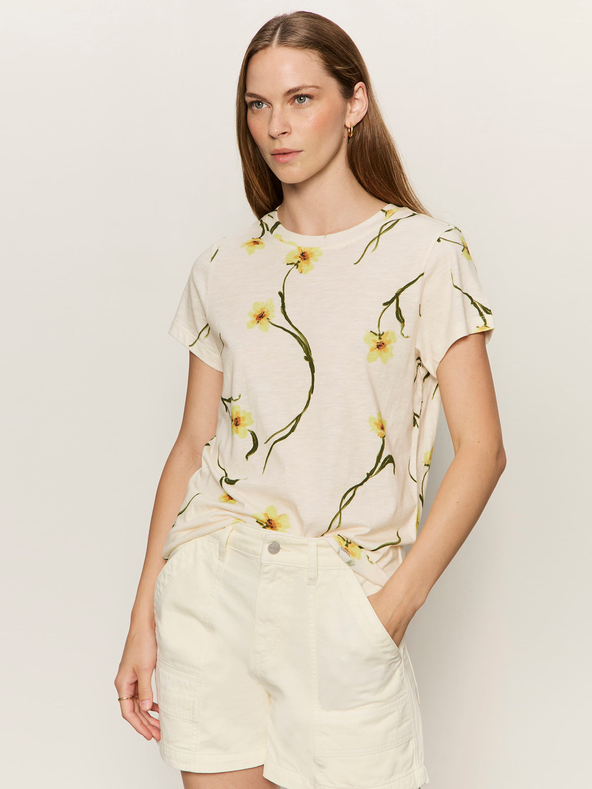 Sanctuary Clothing Value - THE PERFECT TEE LEMON MEADOW