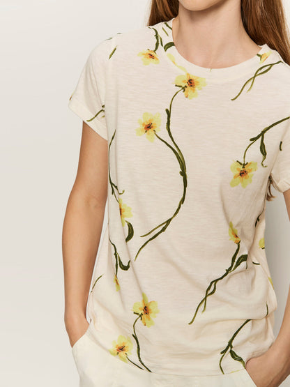 Sanctuary Clothing Value - THE PERFECT TEE LEMON MEADOW
