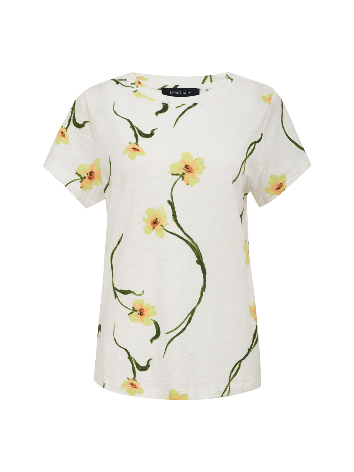 Sanctuary Clothing Value - THE PERFECT TEE LEMON MEADOW