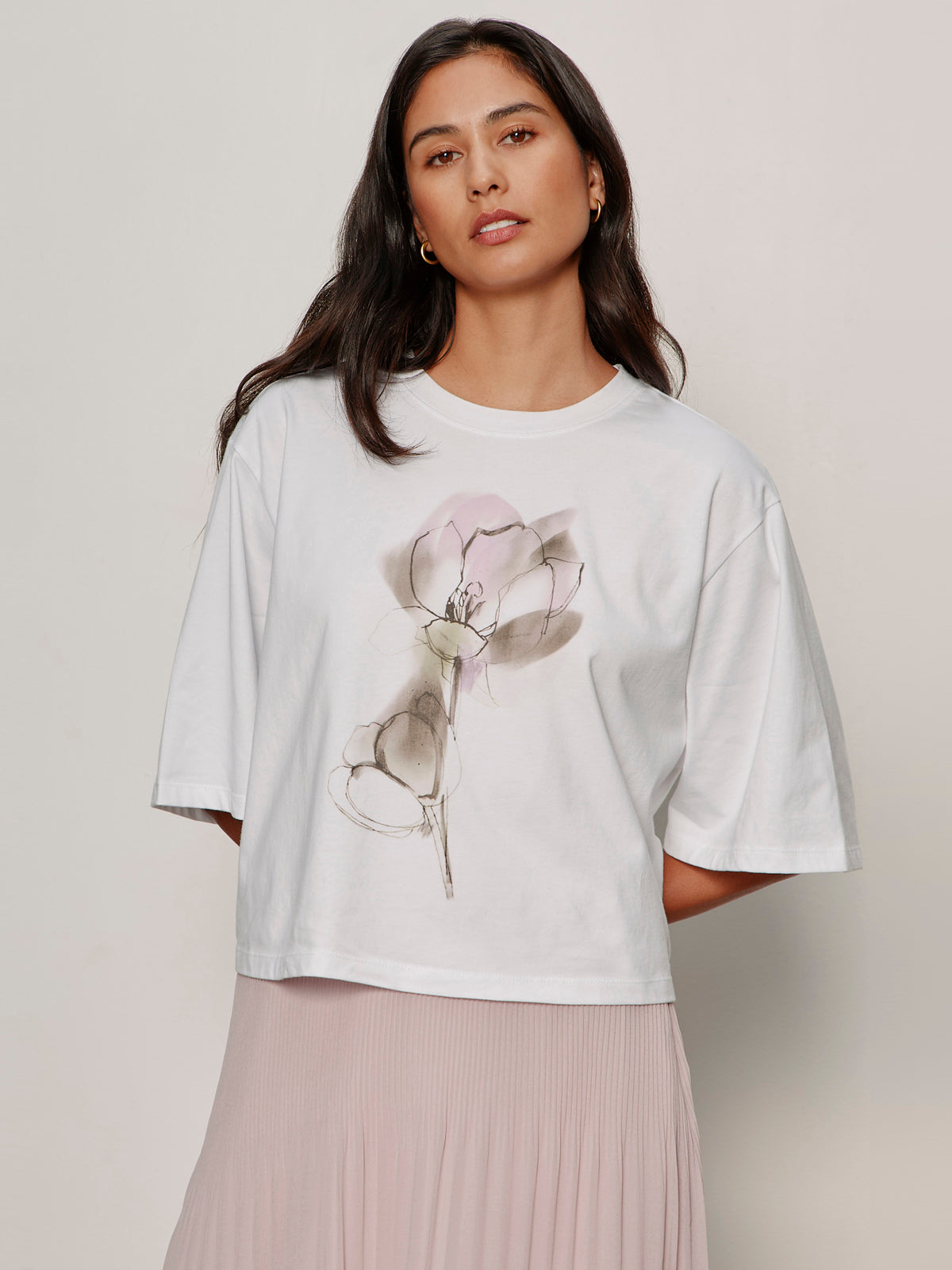 Sanctuary Clothing Popular - BELLE ARTIST TEE WILDLINE BLOOMS