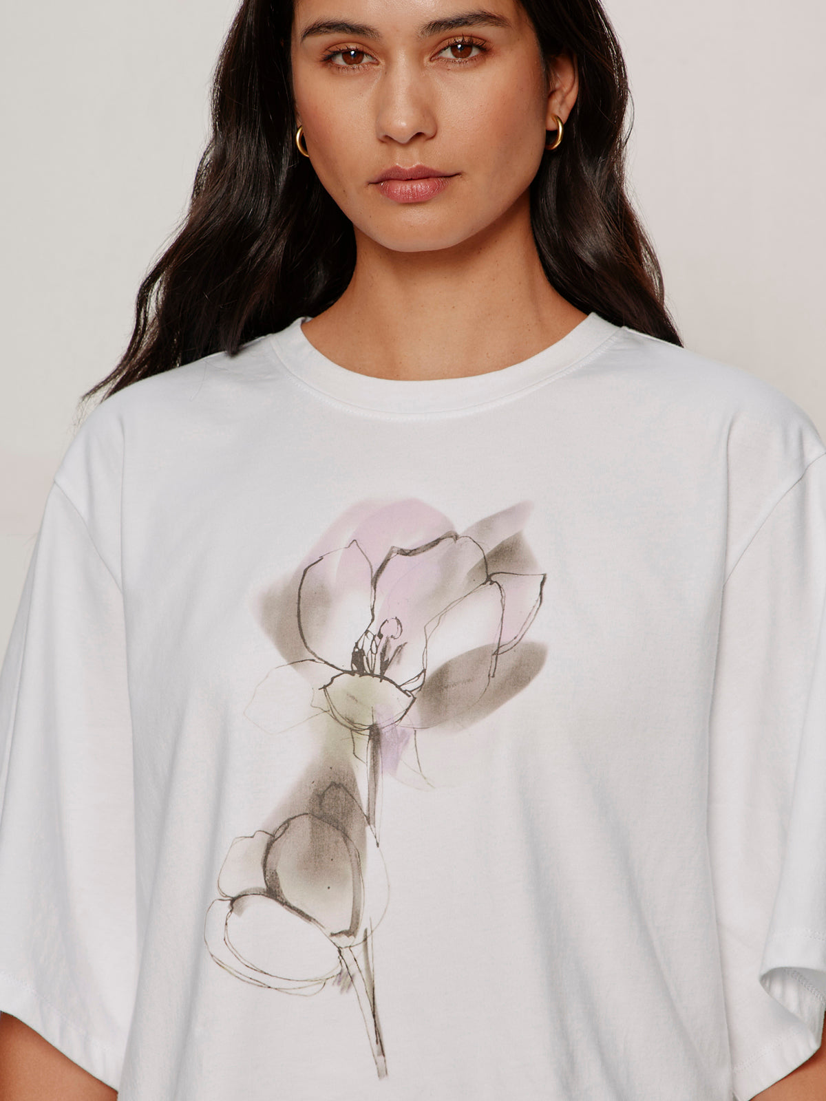 Sanctuary Clothing Popular - BELLE ARTIST TEE WILDLINE BLOOMS