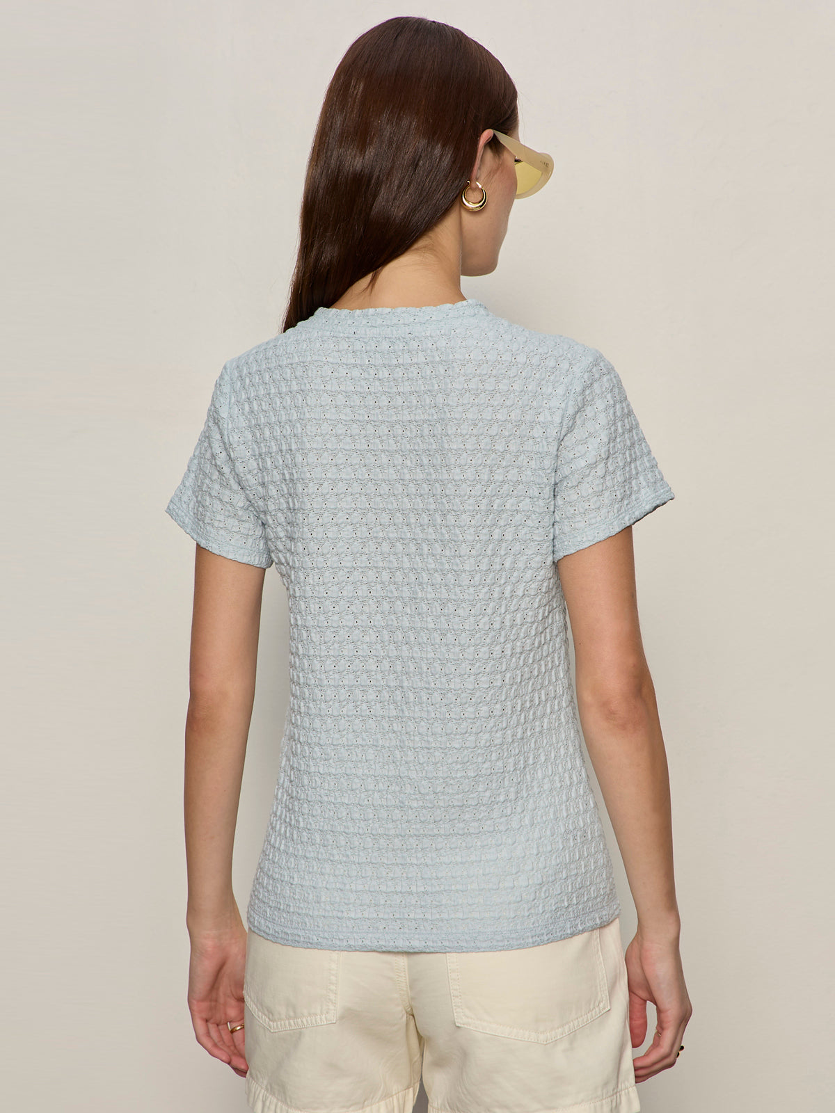Sanctuary Clothing Exclusive - PUCKER UP PERFECT TEE BLUE AURA