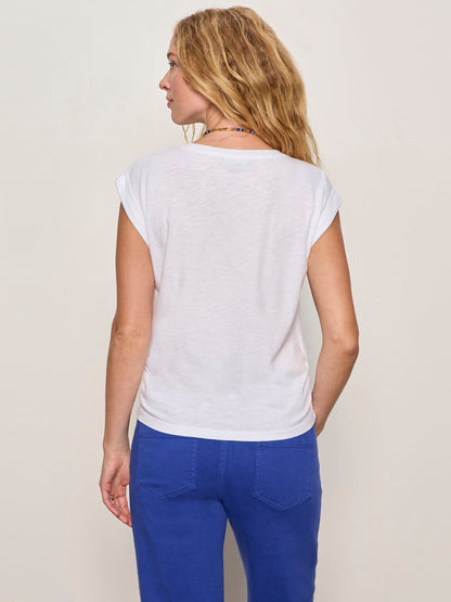 Sanctuary Clothing Latest - Knotted Muscle Tee White
