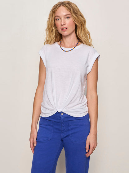 Sanctuary Clothing Latest - Knotted Muscle Tee White