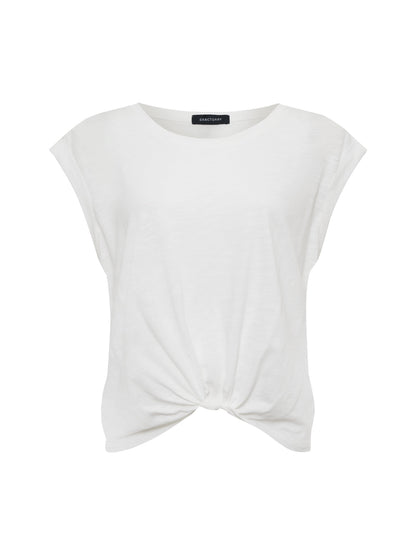 Sanctuary Clothing Latest - Knotted Muscle Tee White
