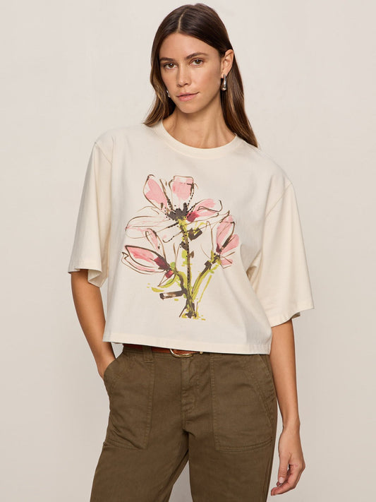 Sanctuary Clothing New - BELLE ARTIST TEE FLEUR