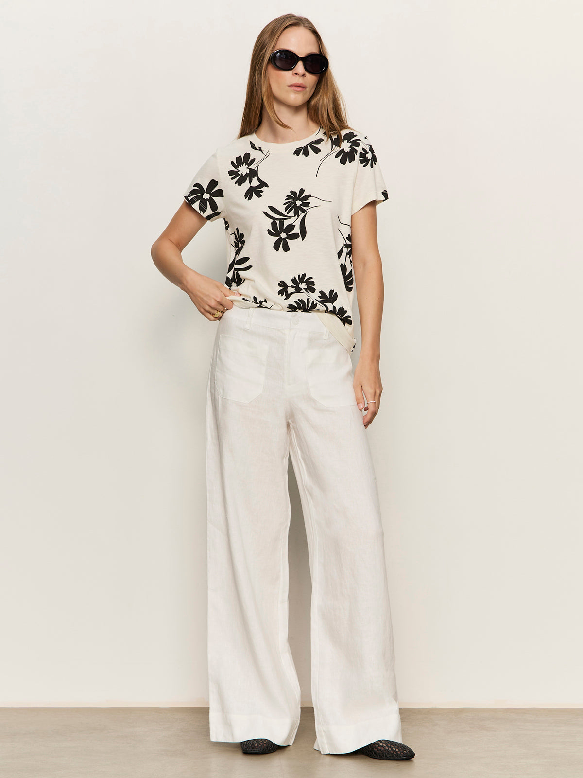 Sanctuary Clothing Best Price - THE PERFECT TEE CHALK BLOOM